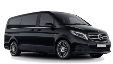 Taxi in Milan by Mercedes V class