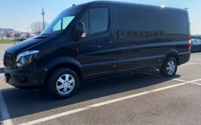 Mercedes Sprinter Taxi in Milan