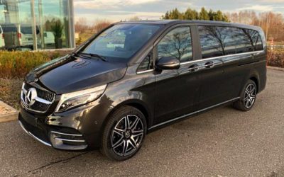 Mercedes V class Taxi Milan to Malpensa