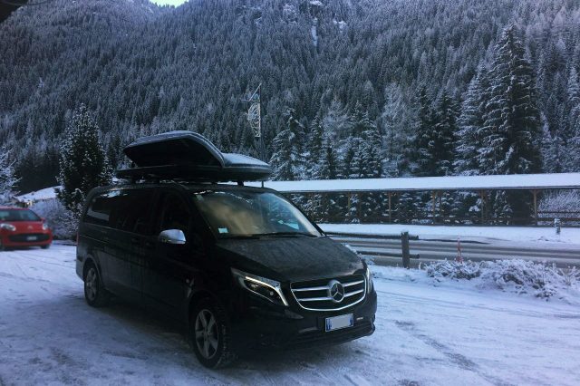 Taxi Milan to Cortina d’Ampezzo Mercedes V Class