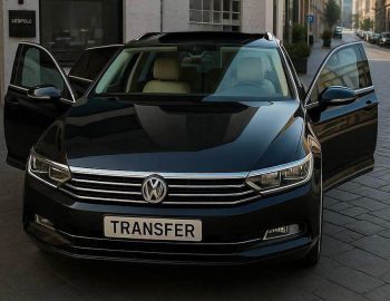 Sedan standart taxi transfers Milan