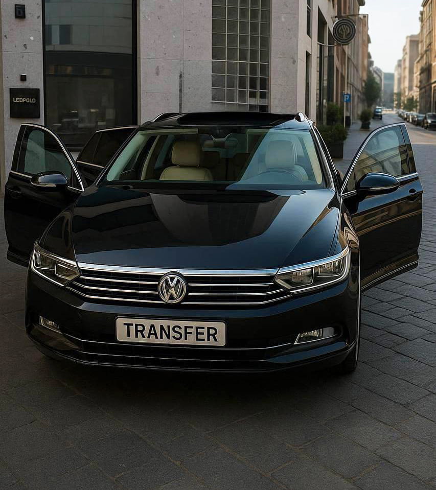 Sedan standart taxi transfers Milan